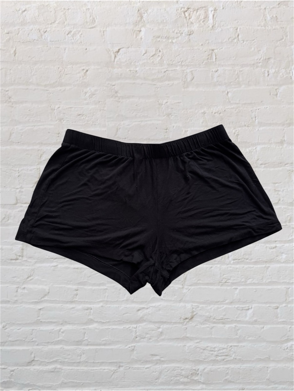 Old Navy black rayon blend lounge or sleep short shorts